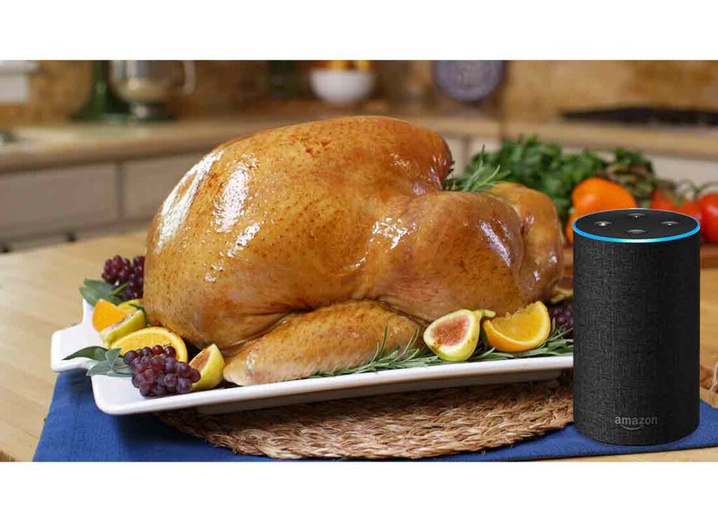 Now Alexa Can Even Help You Cook Your Thanksgiving Turkey